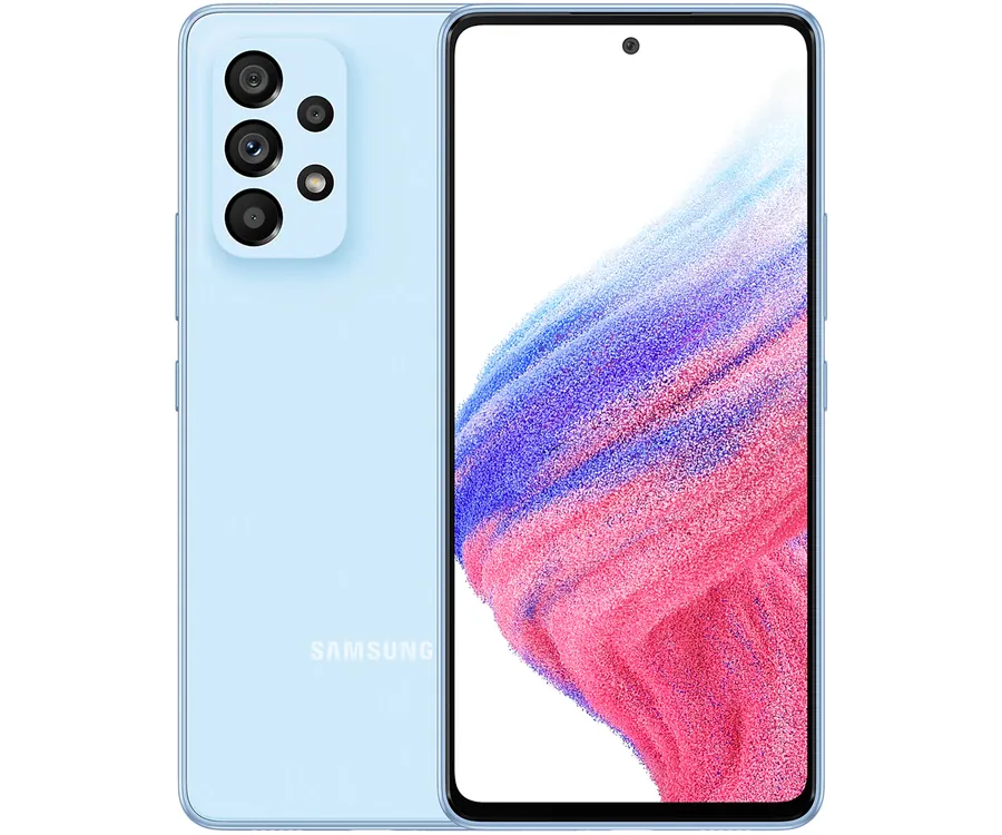Samsung Galaxy A53 5G Awesome Blue / 6+128GB / 6.5" AMOLED 120Hz Full HD+