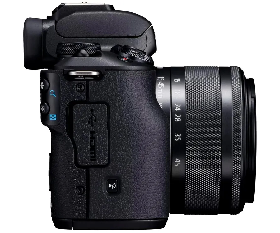 Canon EOS M50 MARK II + Objetivo Zoom EF-M15-45mm f/3.5-6.3 IS STM / Cámara  reflex digital
