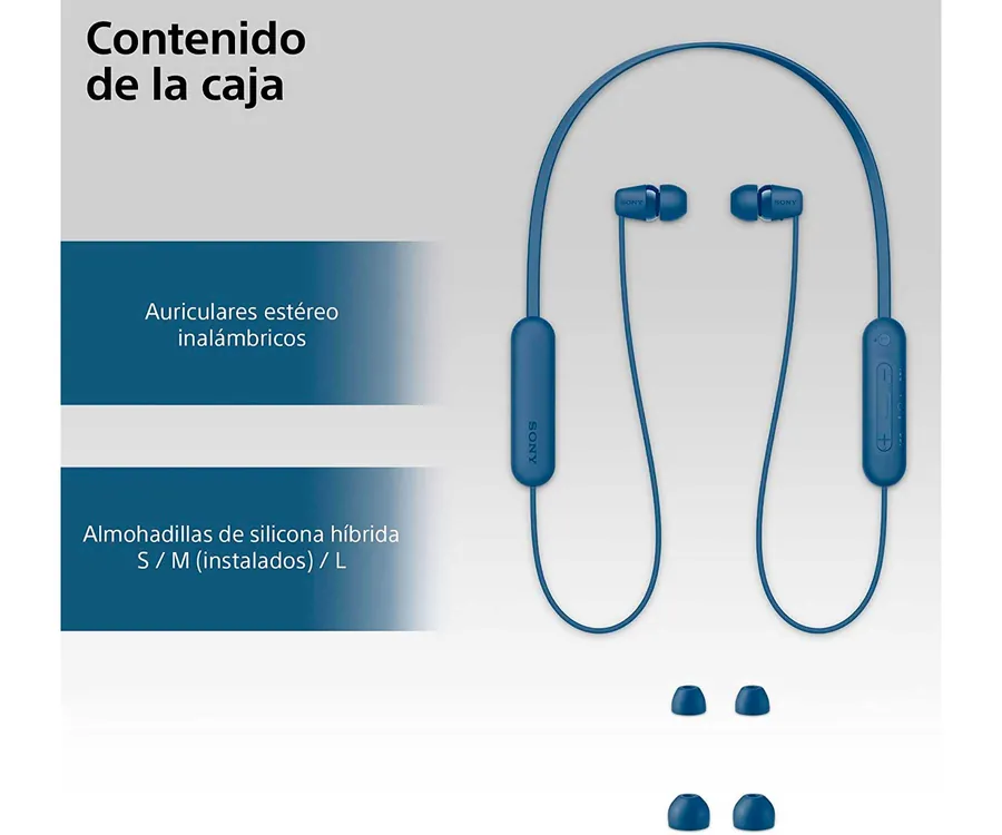 Auriculares Bluetooth Sony Wi-c100 - Auriculares Bluetooth Sony Wi-c100