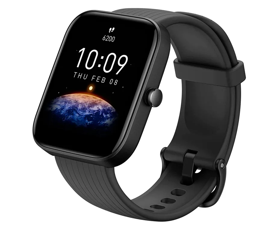 AMAZFIT Bip 3 Negro / Smartwatch 1.69" táctil HD / Bluetooth 5.0