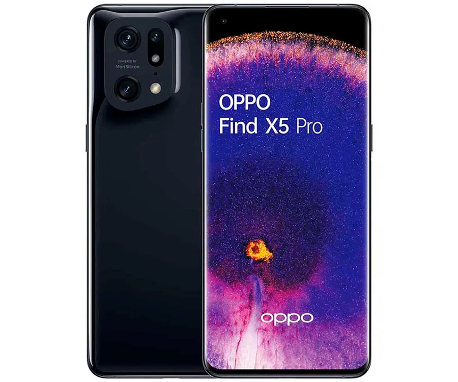 OPPO Find X5 Pro 5G Glaze Black / 12+256GB / 6.70" AMOLED 120Hz Quad HD+