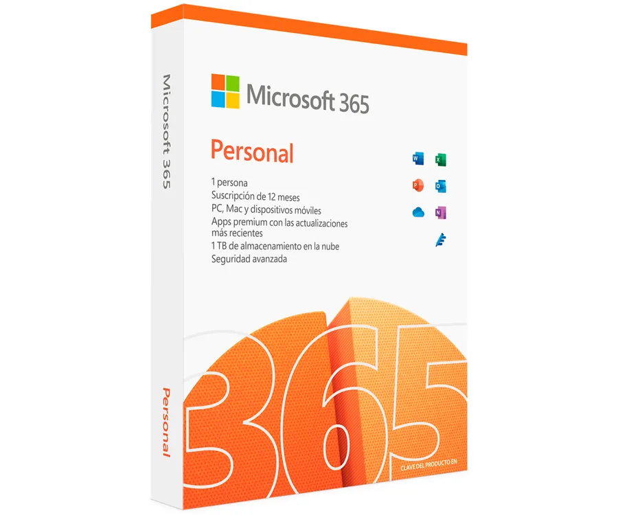 Microsoft 365 Personal / Suscripción de 12 meses