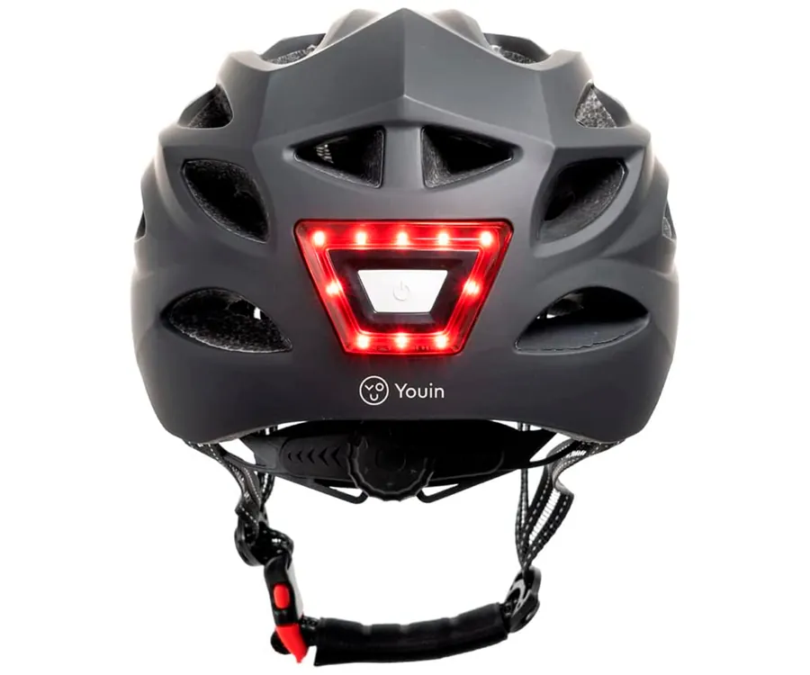 Casco  Youin LED, Para patinete eléctrico o bicicleta, Talla L