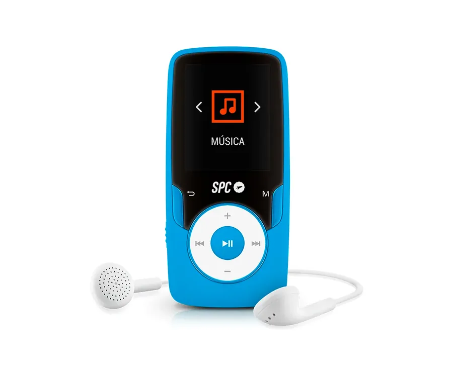 2.4 Reproductor MP3 de 16 GB Bluetooth 4.2 con Altavoz y grabadora de Voz de Radio FM para Deportes Negro Reproductor MP3 Memoria del Reproductor de música Ampliable hasta 128 GB 
