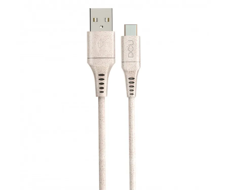 DCU Cable microUSB a USB-A Paja de Trigo ECO Friendly 1.5m
