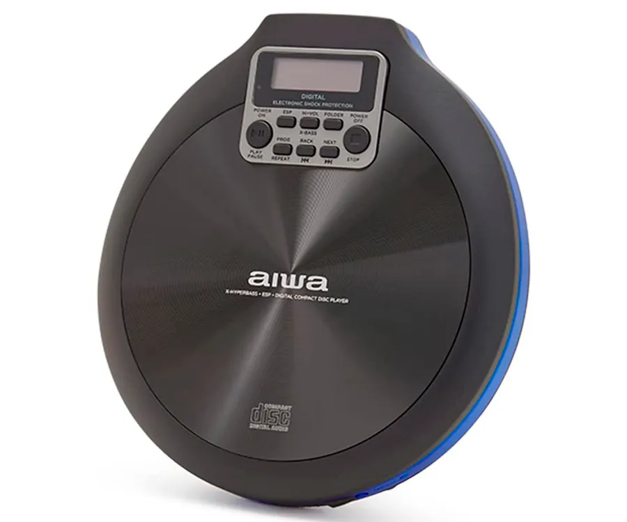 aiwa WaLK Azul / Reproductor de CD MP3