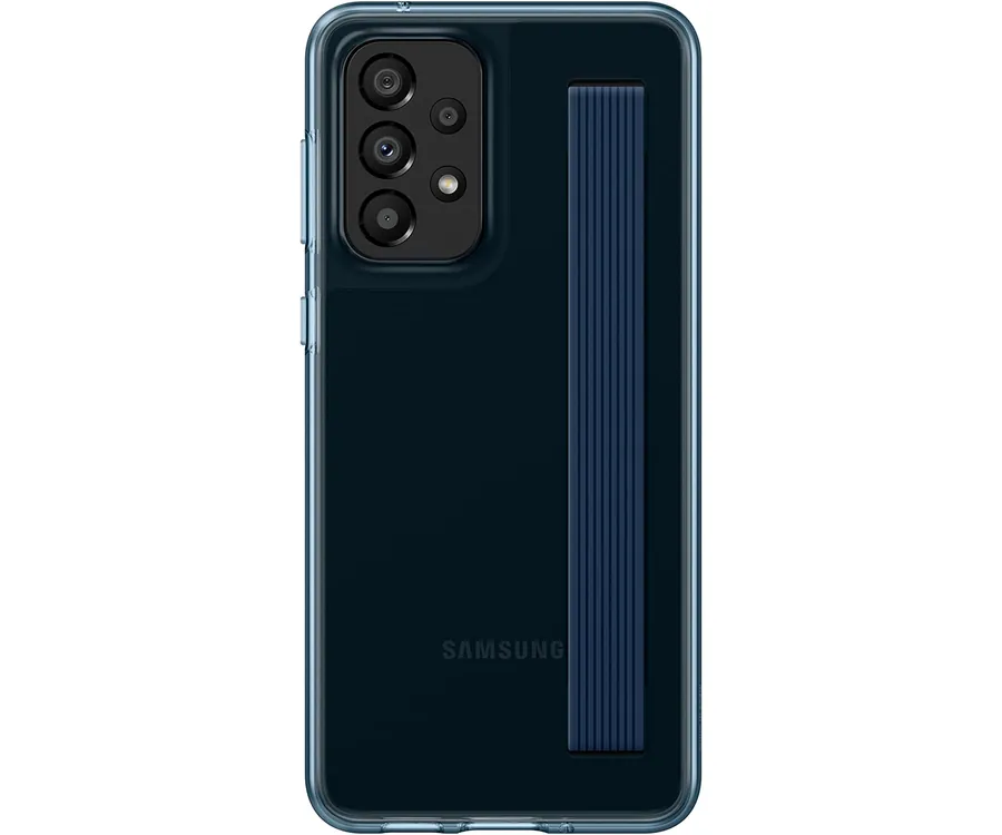 Samsung Slim Strap Blue Cover Transparent / Funda Samsung Galaxy A33