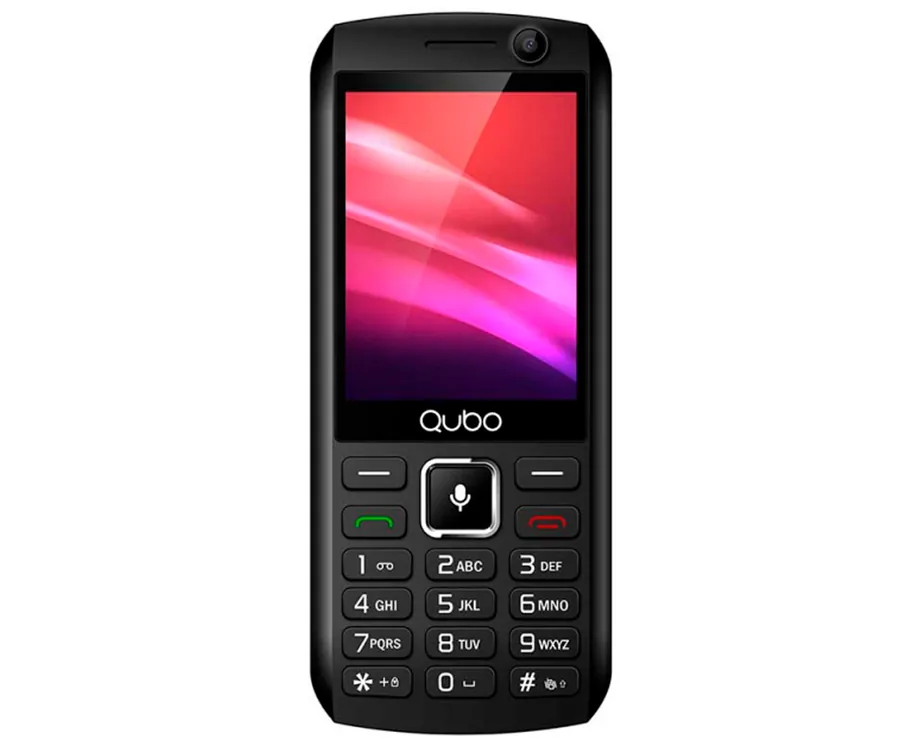 Qubo Teléfono Móvil Senior 1.77 Dual SIM RAM 32Mb D-1803