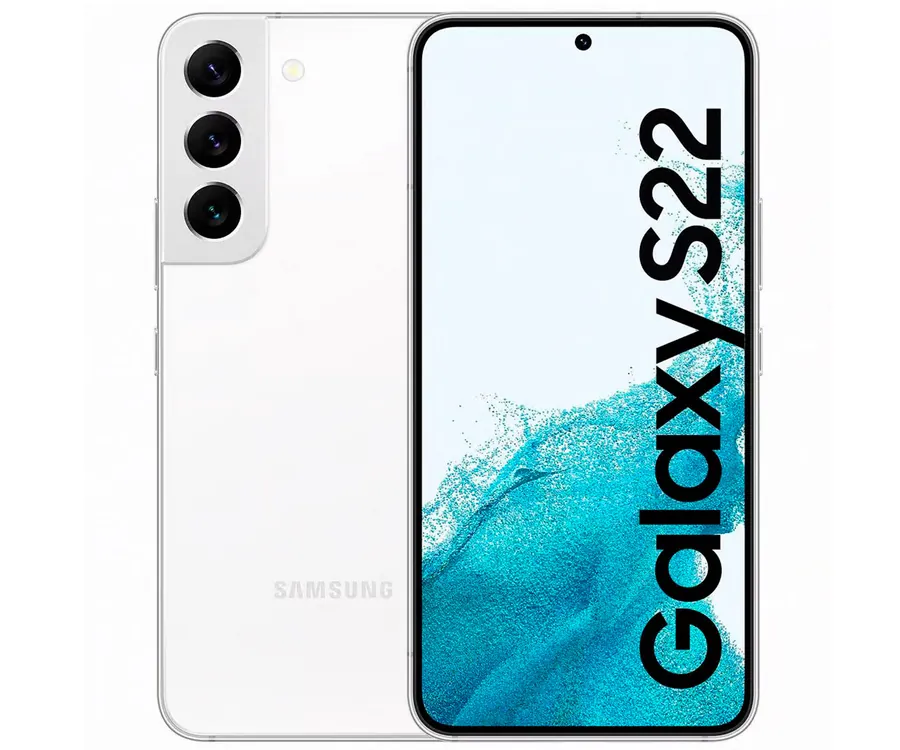 Samsung Galaxy S22 5G White / 8+128GB / 6.1" AMOLED 120Hz Full HD+