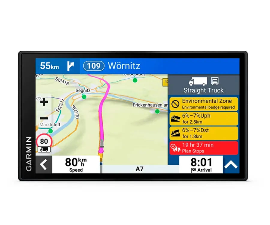 GARMIN Dezl LGV610 / Navegador GPS para camiones 6 con mapas Europa