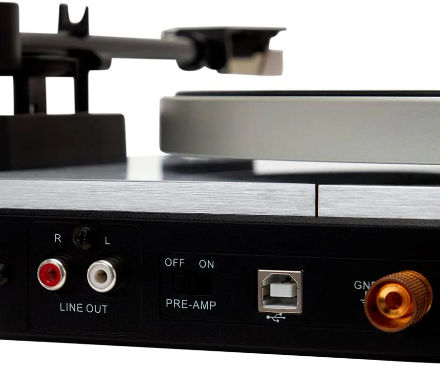 Tocadiscos - Aiwa APX-680BT, 45 RPM, 2 Velocidades, Con Preamplificador,  Bluetooth, USB, RCA…