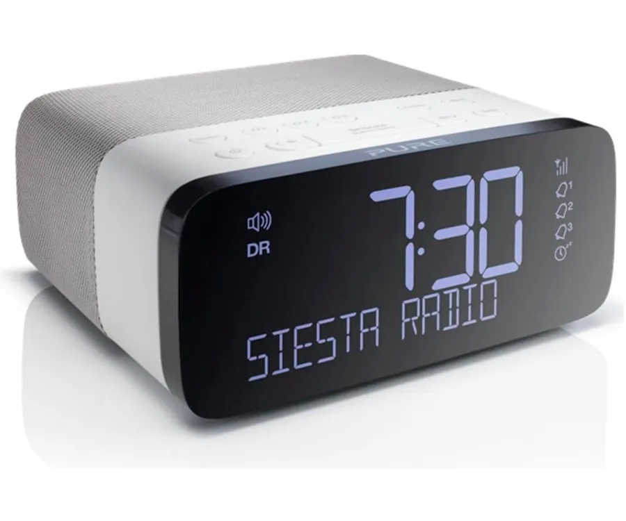 PURE Siesta Rise / Radio despertador de estantería