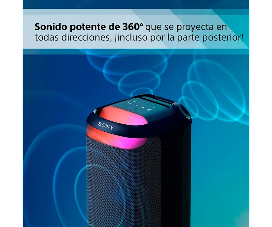 Sony Altavoz Bluetooth para fiesta, sistema de audio para el hogar