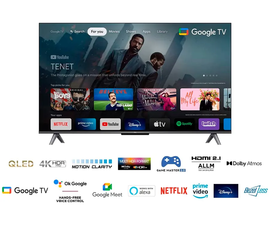 Las mejores ofertas en Los televisores con Bluetooth sin funciones de SMART  TV 2160p (4K) resolución máxima