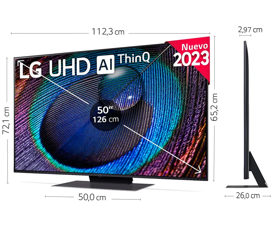 LG 50UR78006LK Televisor Smart TV 50 Direct LED UHD 4K HDR