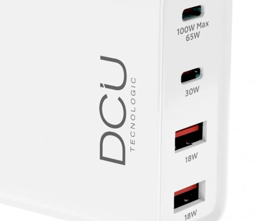 DCU 37300770 White / Cargador de red eléctrica USB-C + USB-A 100W