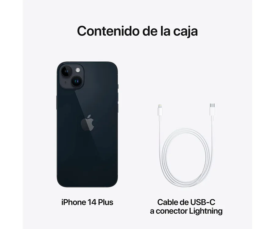 Smartphone apple iphone 14 plus 128gb/ 6.7'/ 5g/ amarillo