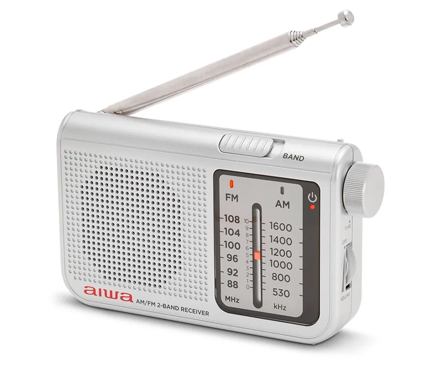 Mini Radio portátil FM/AM, receptor de banda Dual, estéreo de bolsillo de  alta sensibilidad con