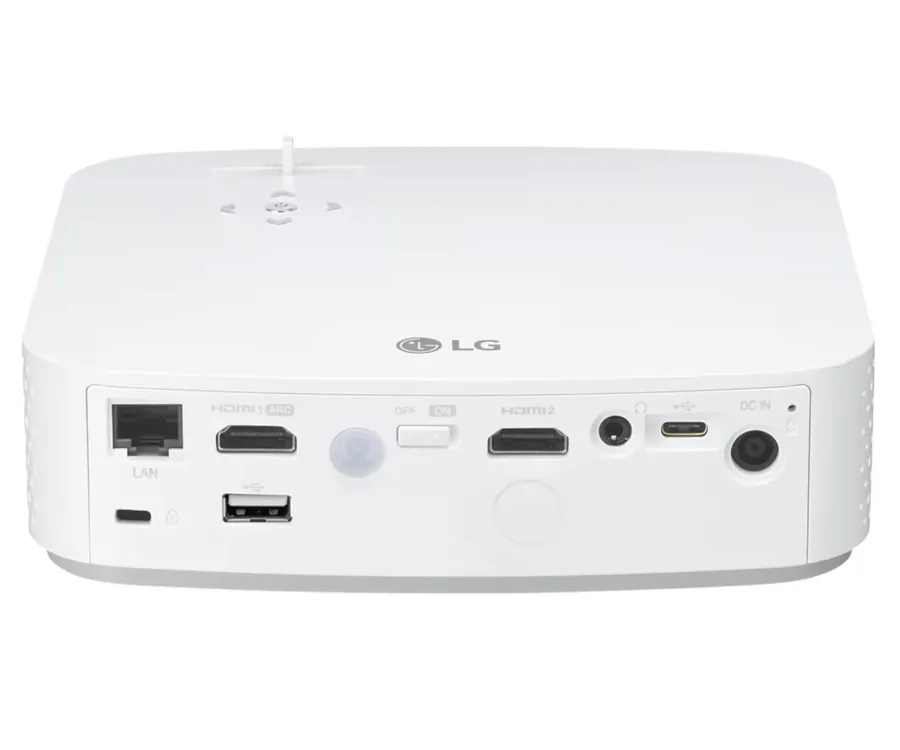 LG PF50KS Blanco / Proyector portátil LED Full HD con batería 100