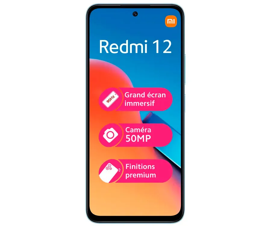 Móvil  Xiaomi Redmi 12 5G, Azul, 256 GB, 8 GB RAM, 6.79  Full