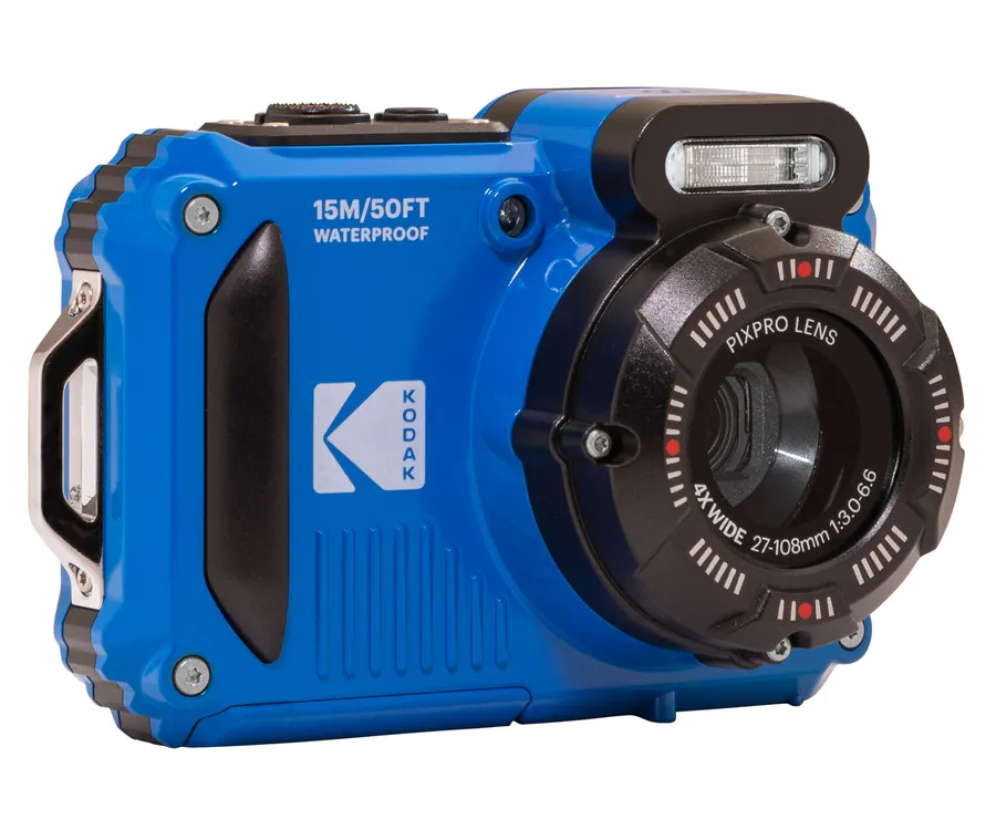  Kodak PIXPRO FZ55 - Cámara digital (azul) + funda para