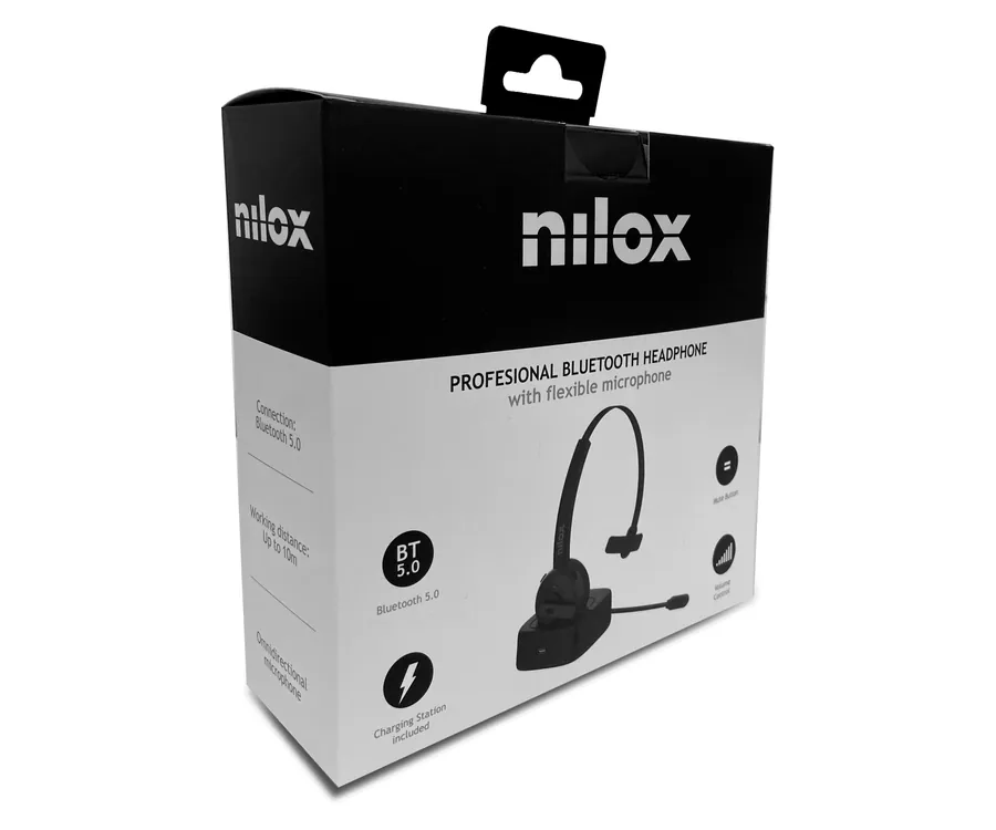 Nilox USB Headset Mit Mikrofon – Kopfhörer Für Computer, Laptop & PC