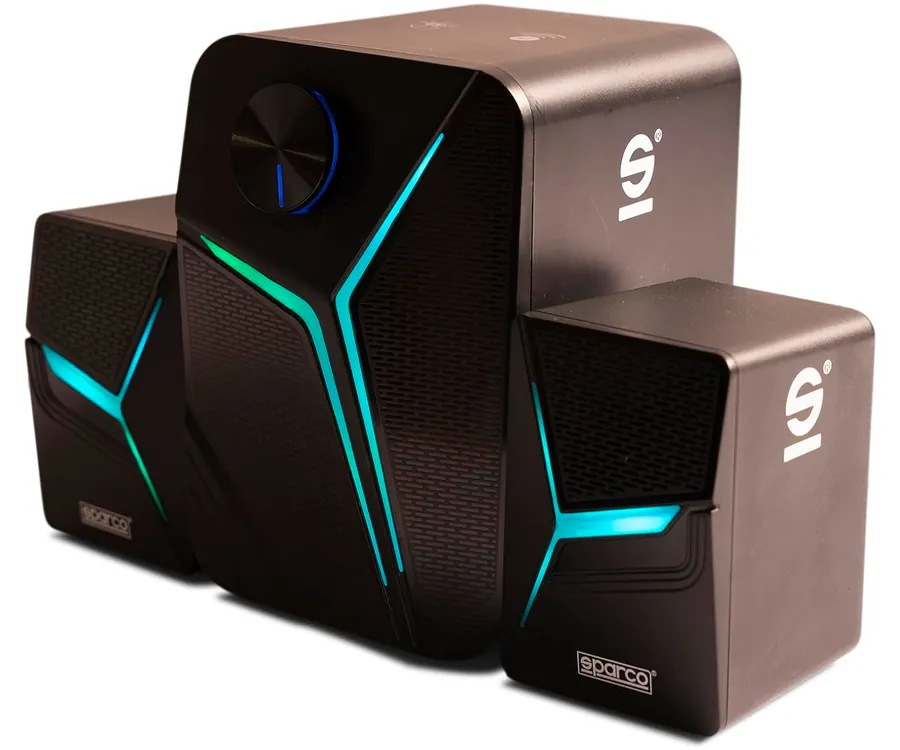sparco Wired Gaming Speakers Pro / Altavoces gaming con subwoofer de  estantería