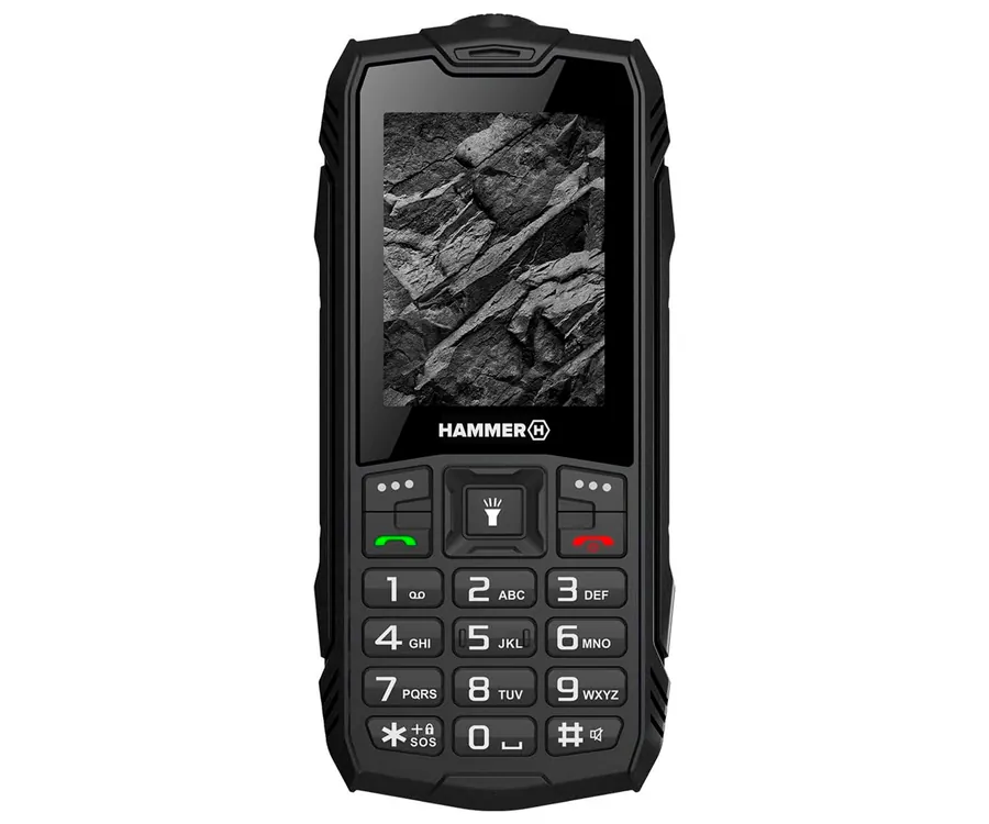 myPhone Hammer Rock 2G Black / Rugerizado / Móvil 2.4"