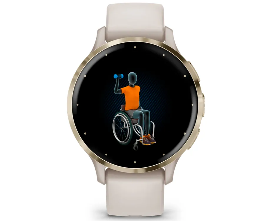 Garmin Venu 3 Reloj Smartwatch 45mm Bisel Acero Inoxidable con