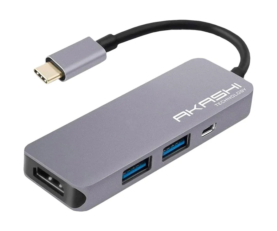 AKASHI HUB USB-C ADAPTER 5-IN-1