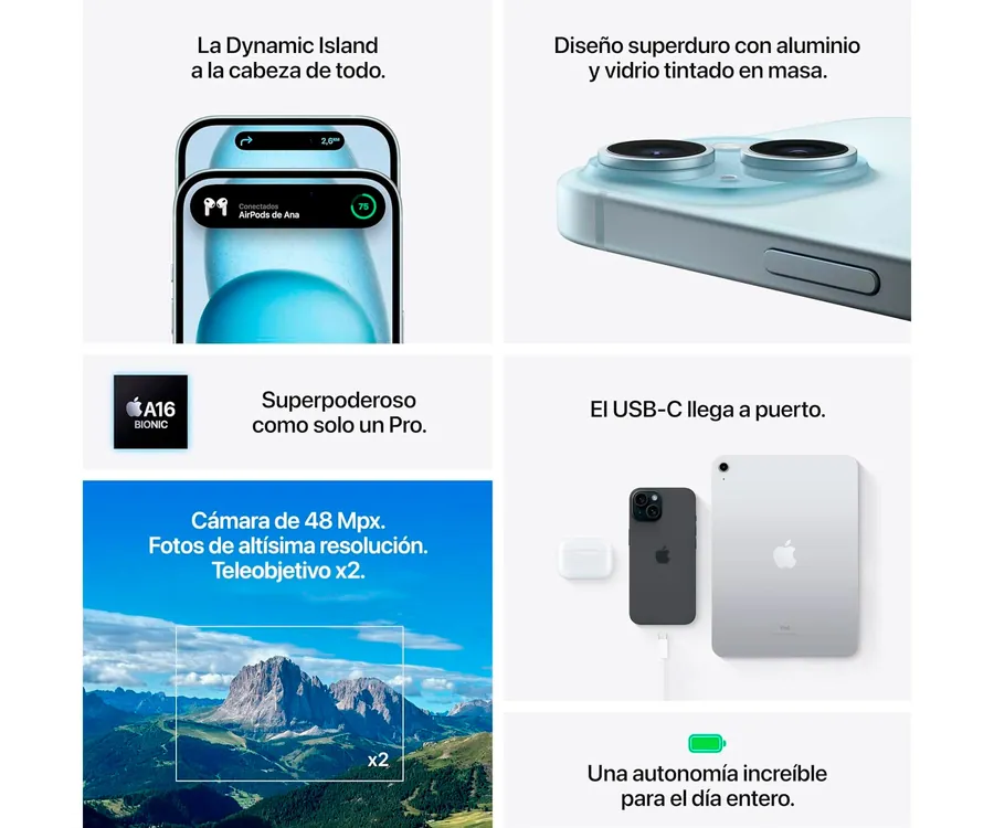 Apple iPhone 13 Pro 128GB Azul Sierra - Movistar