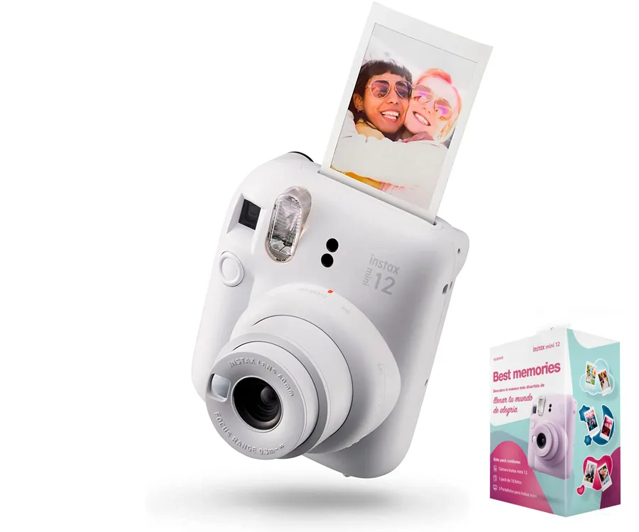 Cámara instantánea Polaroid Now+ Blanco - Cámara de fotos instantánea -  Compra al mejor precio