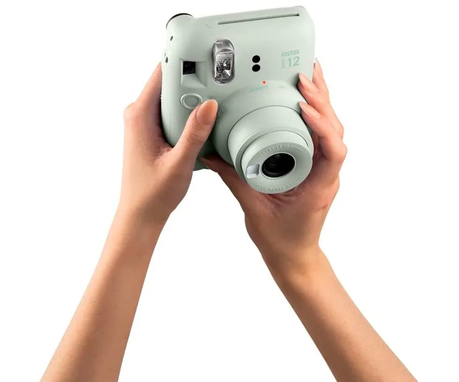 Fujifilm Cámara Instantánea Mini Instax 12 Flash Transparente