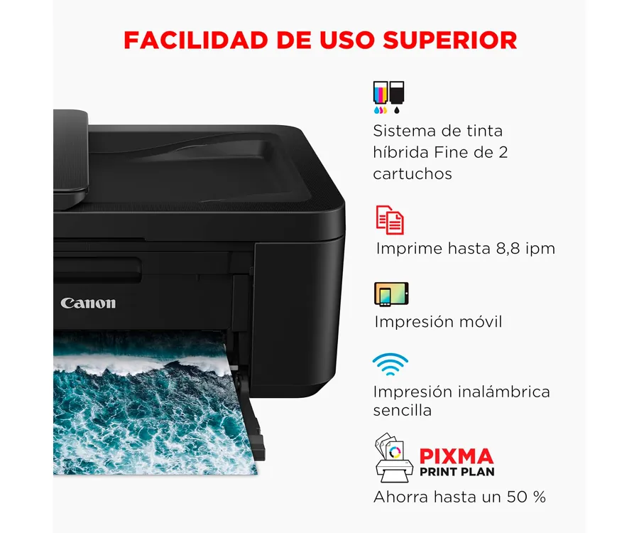 Canon y HP, principales marcas de impresoras multifunción térmicas inkjet