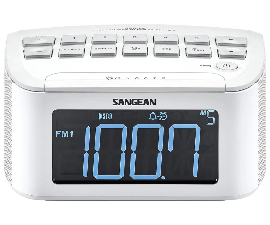 SANGEAN RCR-24 White / Radio despertador