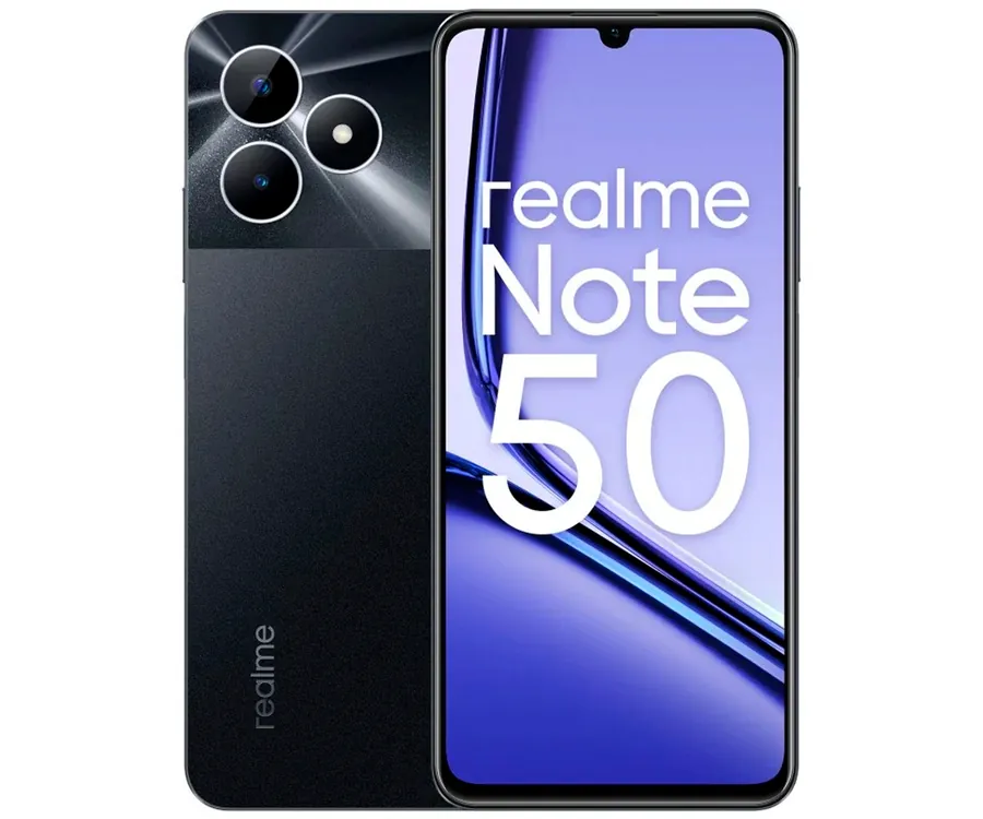 realme Note 50 4G Black / 4+128GB / 6.74" 90Hz HD+