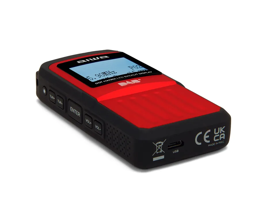 Radio Digital Radio Portátil I-Star DAB/FM - Batería Recargable Y