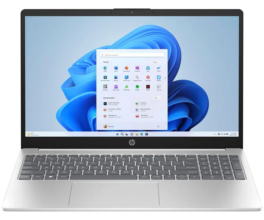 HP Laptop 15 White / 15.6" Full HD / Intel Core i3 N305 / 8GB DDR4 / 256GB M2 NV...