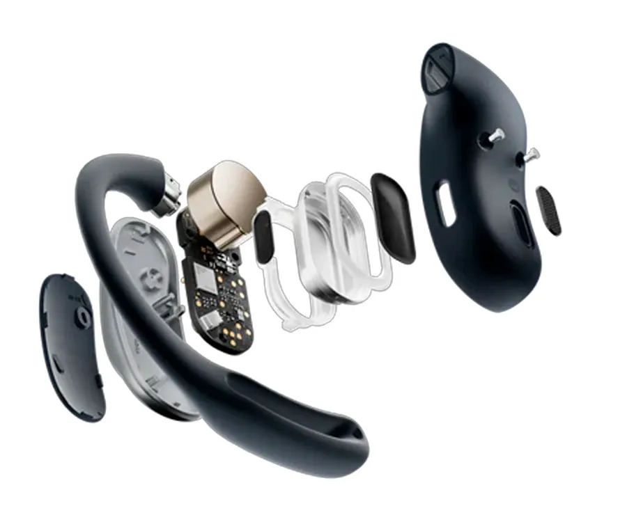 SHOKZ OPENFIT AIR Black / Auriculares OpenEar True Wireless
