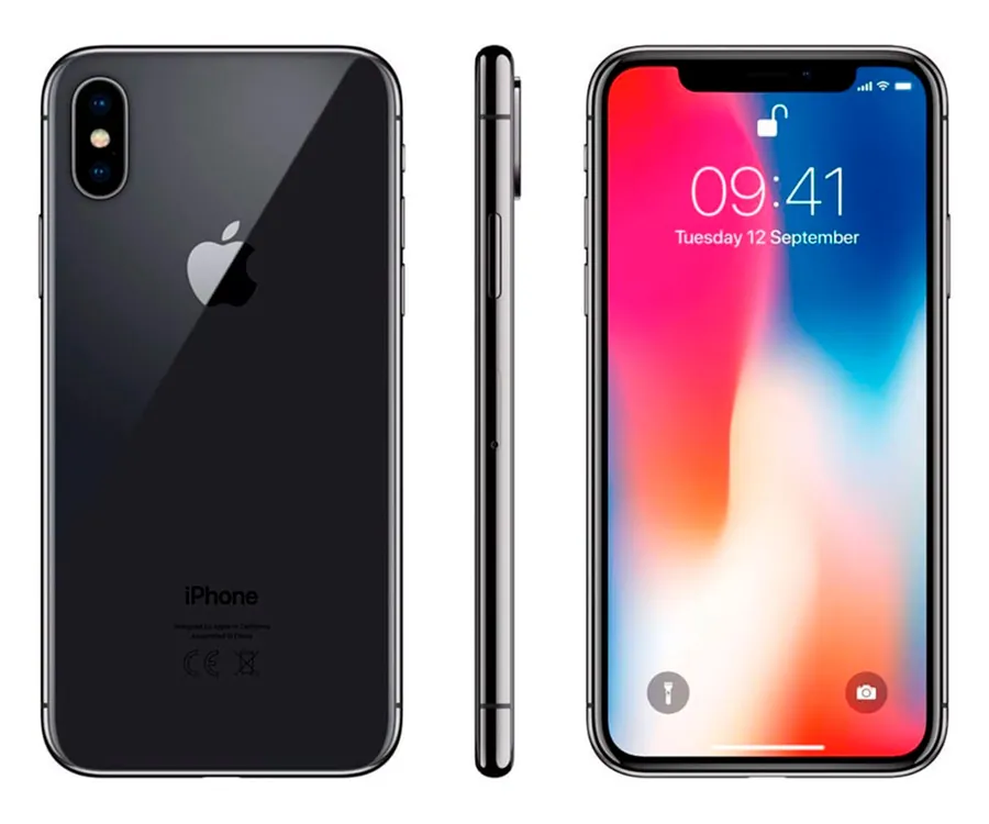 Apple iPhone X Space Grey / Reacondicionado / 3+256GB / 5.8