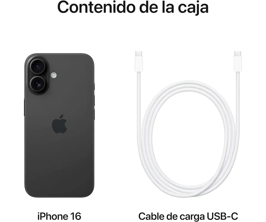 Apple iPhone 16 Black / 8+256GB / 6.1