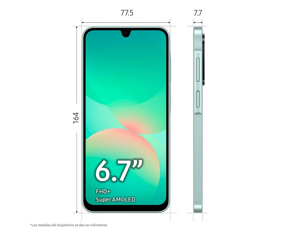 Samsung Galaxy A26 5G Mint / 8 + 256GB / 6,7