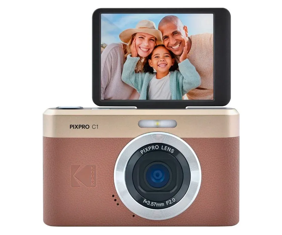 KODAK PIXPRO C1 Classic Series ブラウン Kodak PIXPRO C1 Brown / Cámara compacta | ielectro