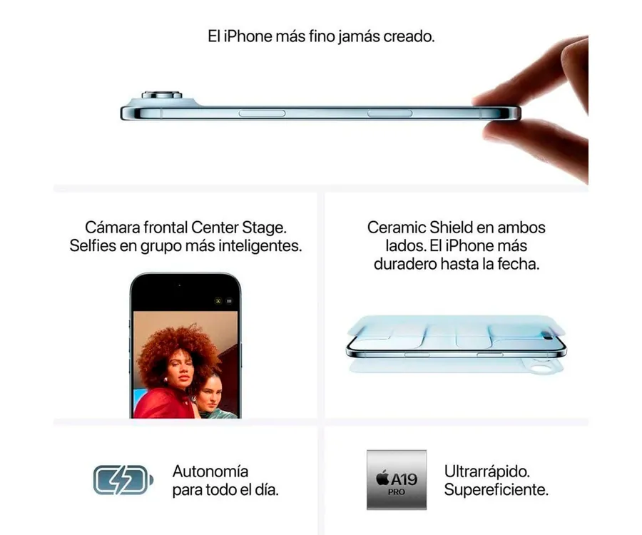 Apple iPhone Air Cloud White / 12+256GB / 6.5