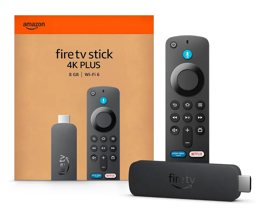 amazon Fire TV Stick 4K Plus (2.ª generación) Negro / Compatible