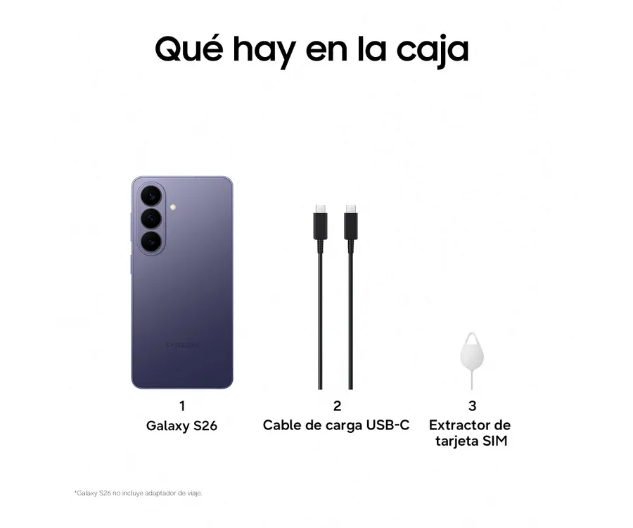 Samsung Galaxy S26 Cobalt Violet / 12GB+256GB / 6.3