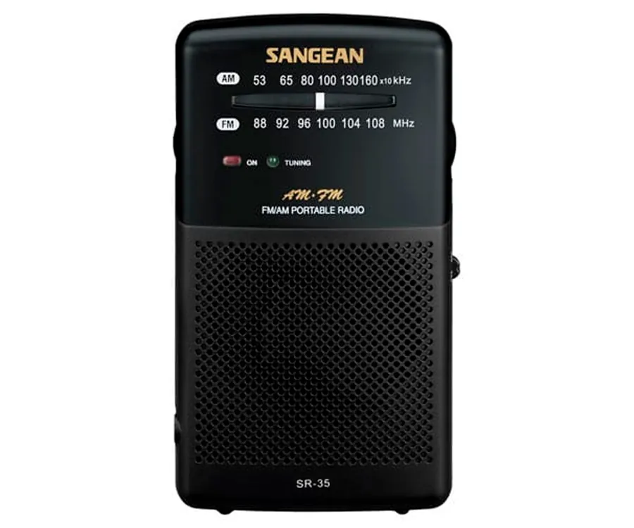 Sangean SR-35 Negro / Radio portátil