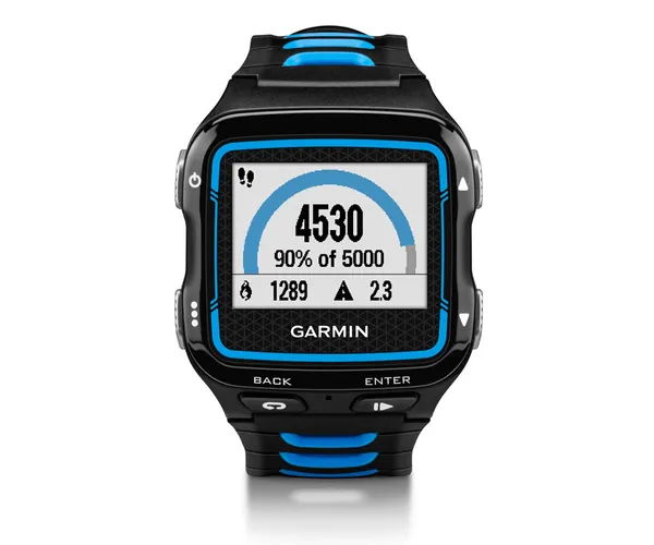 Reloj Garmin Forerunner 205 GPS Sports Running Multisport negro plata azul