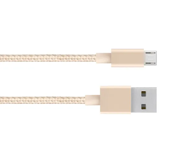 CABLE DATOS MICRO USB UNIVERSAL 1M GOLD