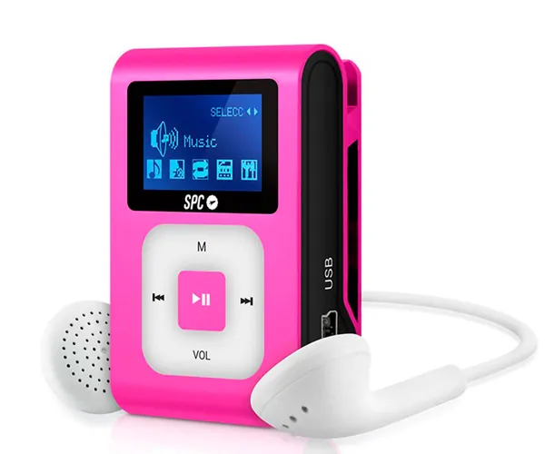 SPC 8648P ROSA REPRODUCTOR MP3 + RADIO 8GB